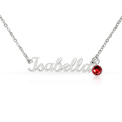 Desert Ridge Pulse Dancer Name Necklace