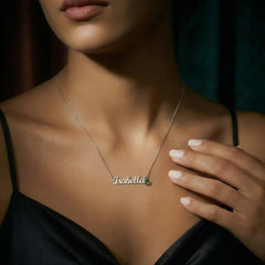 Desert Ridge Pulse Dancer Name Necklace