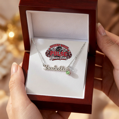 Desert Ridge Pulse Dancer Name Necklace