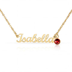 Desert Ridge Pulse Dancer Name Necklace