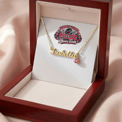 Desert Ridge Pulse Dancer Name Necklace