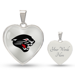 Desert Ridge Jag Heart Necklace