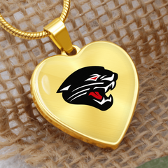 Desert Ridge Jag Heart Necklace
