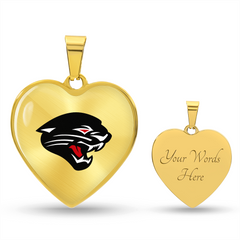 Desert Ridge Jag Heart Necklace