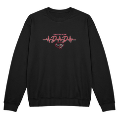DESERT RIDGE PULSE PROUD POM DAD CREWNECK SWEATSHIRT