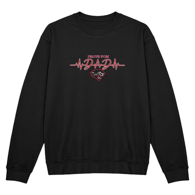 DESERT RIDGE PULSE PROUD POM DAD CREWNECK SWEATSHIRT