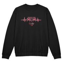 DESERT RIDGE PULSE PROUD POM MOM CREW NECK SWEATSHIRT