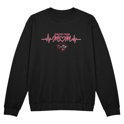 DESERT RIDGE PULSE PROUD POM MOM CREW NECK SWEATSHIRT