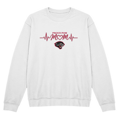 DESERT RIDGE PULSE PROUD POM MOM CREW NECK SWEATSHIRT