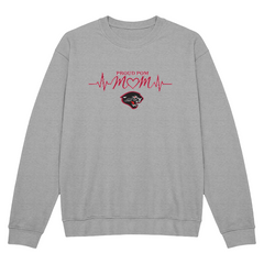 DESERT RIDGE PULSE PROUD POM MOM CREW NECK SWEATSHIRT